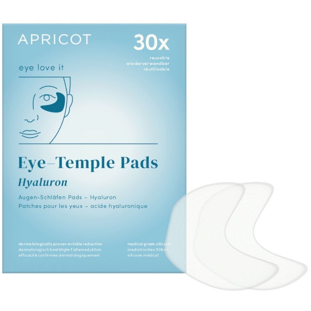 Apricot Eye & Temple Pad Hyaluron eye love it 2 St Gesichtsmaske