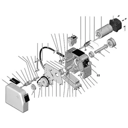 PROXXON 24150-01-53 Aufkleber für Drehmaschine FD 150/E