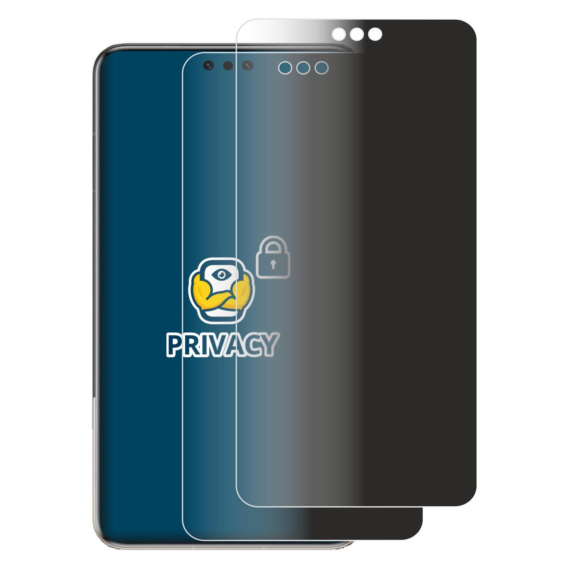 Brotect Sichtschutzfolie für Huawei Mate 60 Pro Plus Anti-Spy Privacy Folie Blaulicht-Schutz (2 Stk., Huawei Mate 60 Pro) (4362509)