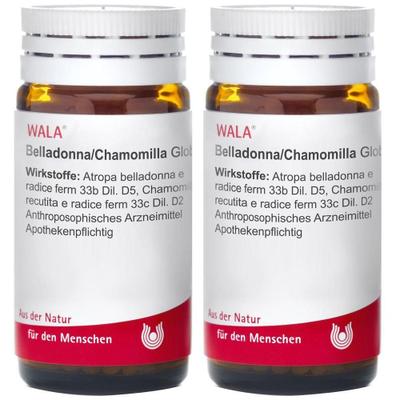 Belladonna Chamomilla Globuli 2x 2x20 g