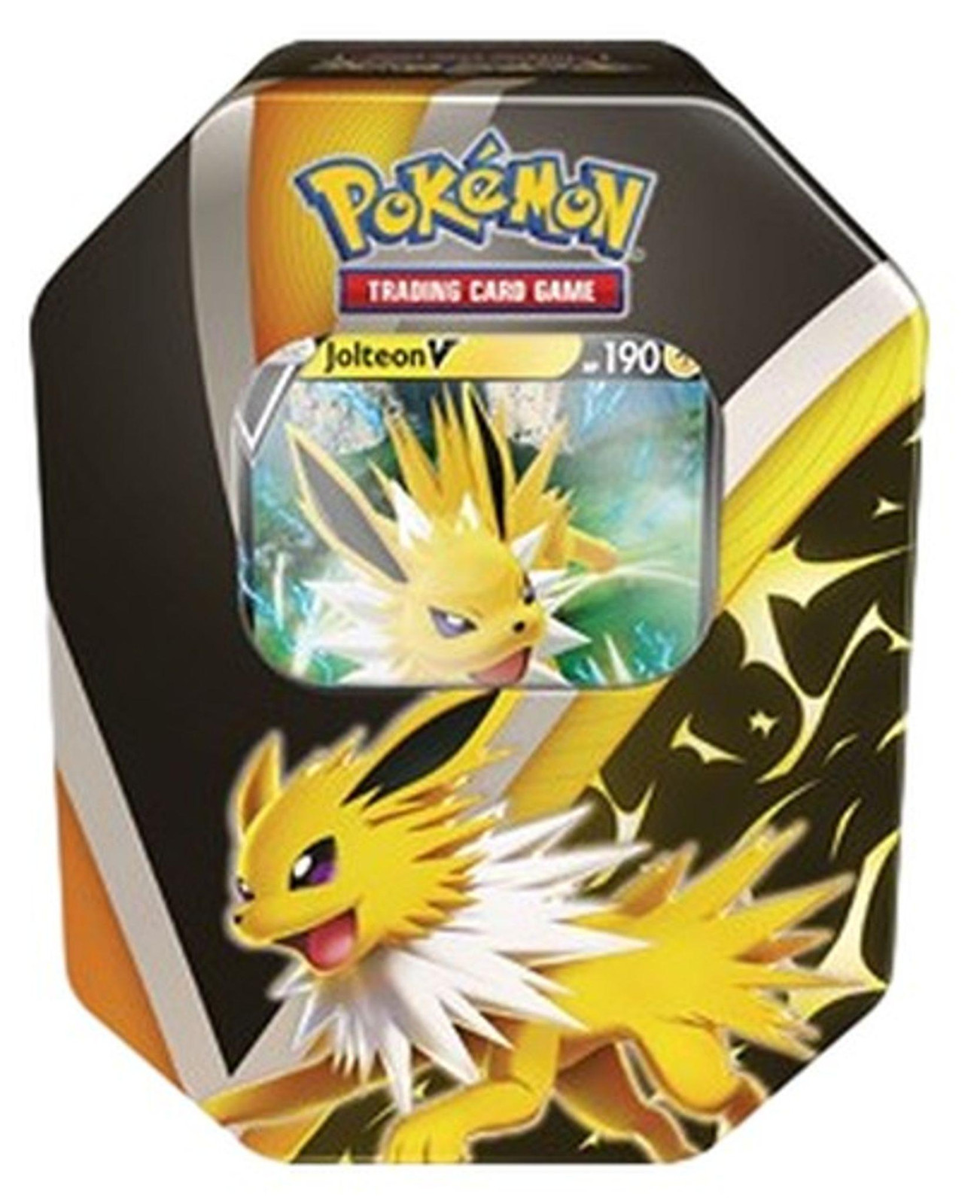 Pokemon Eevee Evolution Jolteon V Tin van The Pokemon Company