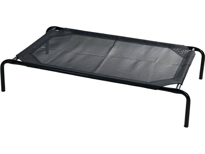 Tierbett KERBL Vacation 107 cm x 65 cm x 20 cm , schwarz, B/H/L: 107cm, Tierbetten, Tierbett