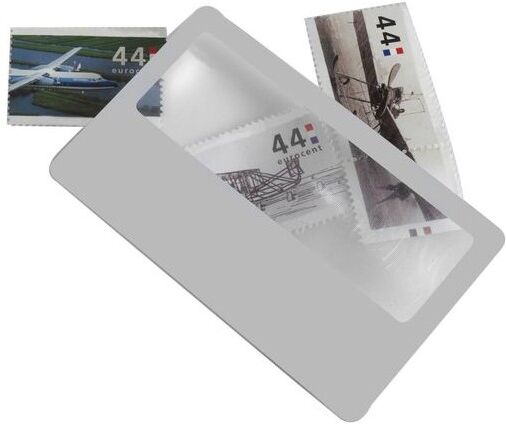Loupe publicitaire en PVC Evaristo PVC blanc