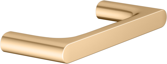 KEUCO Edition 400 Handtuchring 11521250000 geschlossen, 25 cm, Messing gebürstet
