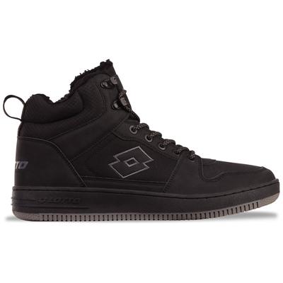 Sneaker LOTTO, Herren, Gr. 36, schwarz, Synthetik, Textil, mehrfarbig, Schuhe Sneaker, - mit wärmendem Teddy-Futter