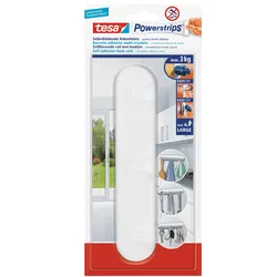 TESA 58094 - tesa® Powerstrips® Hakenleiste, weiß