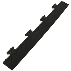 Art Plast ArtPlast - Fliesenabschluss männliche Ausführung 48x7x1 cm in Farbe Schwarz - TENAX-Kollektion