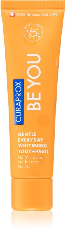 Curaprox Be You Regenerierende Zahnpaste mit Whitening Effekt Geschmack: Pfirsich und Aprikose 60 ml