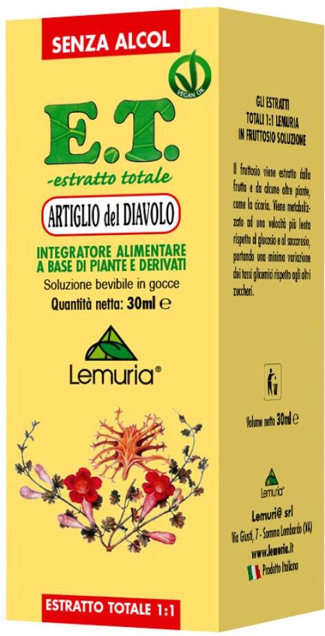 LEMURIA srl ARTIGLIO DEL DIAVOLO ESTR T 30