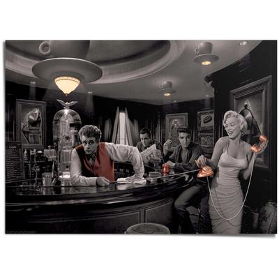 Poster REINDERS "Java Dreams", schwarz (farbe bild(er): schwarz), B:140cm H:100cm T:0,1cm, Papier, Bilder, Poster