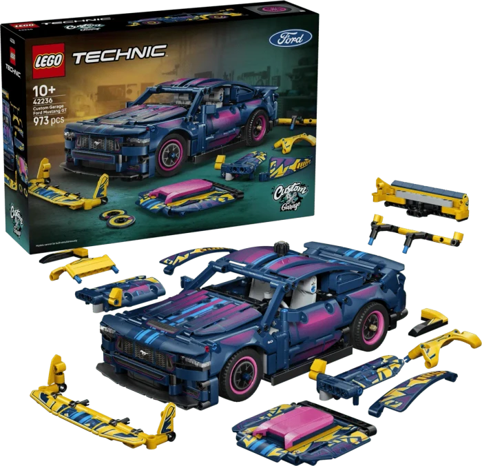 LEGO Technic 42236 Ford Mustang GT Auto aus der Tuning-Werkstatt