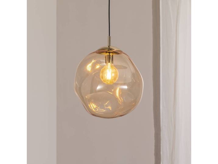 Glas Hängelampe Sol TK Lighting, dimmbar, klar / transparent, für Wohn- / Esszimmer, Glas, Modern, Pendelleuchte
