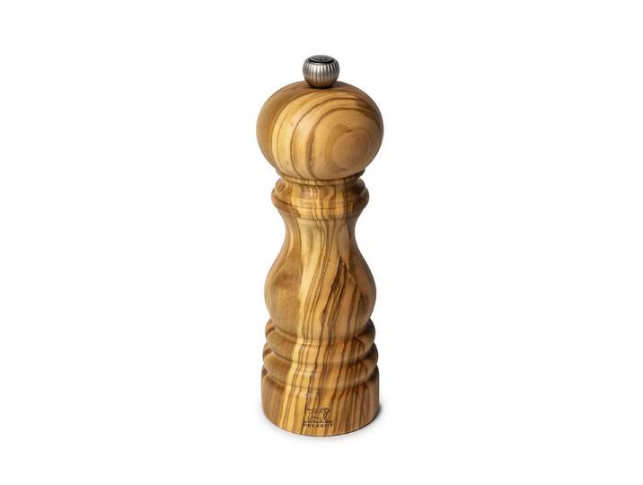 PEUGEOT Pfeffermühle PARIS 18cm Olivenholz Natur Stahlmahlwerk Gewürzm Manuell Manuell