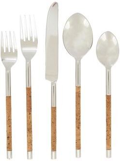 Saro Lifestyle Artisan Cork-Handled Flatware Set