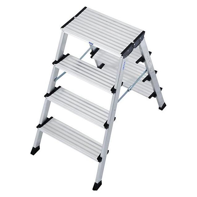 Krause KRAU 126047 Doppel-Klapp Tritt (Alu) (100 cm) (126047)
