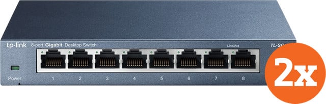 TP-Link TL-SG108 Duo Pack