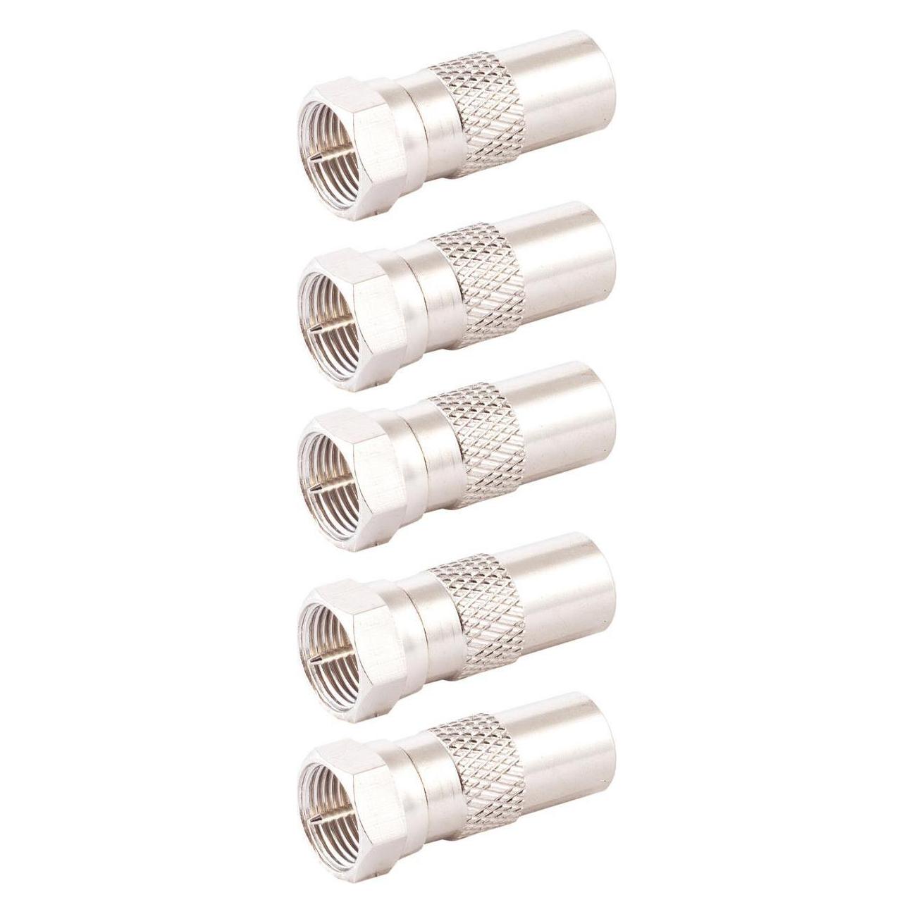 Shiverpeaks S/CONN maximum connectivity IEC-Stecker auf F-Stecker SET 5x (Antennenkabel) (85323-SET5)