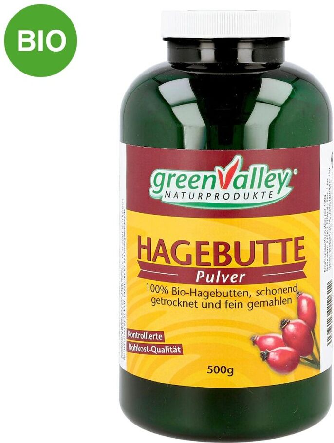 Hagebutten Pulver Bio greenvalley