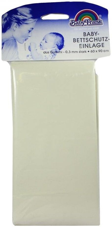 Baby Betteinlagen Gummi 60 x 90 weiss