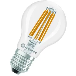 Ledvance E27 Sehr effiziente dimmbare LED Lampe Classic klar 7.2W wie 100W 2700K warmweißes Licht