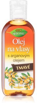 Bione Cosmetics Keratin + Argan óleo para tons escuros de cabelo 80 ml. Keratin + Argan