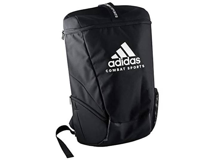 Adidas Unisex – Erwachsene Backpack Combat Sports Rucksack, schwarz/weiß, S
