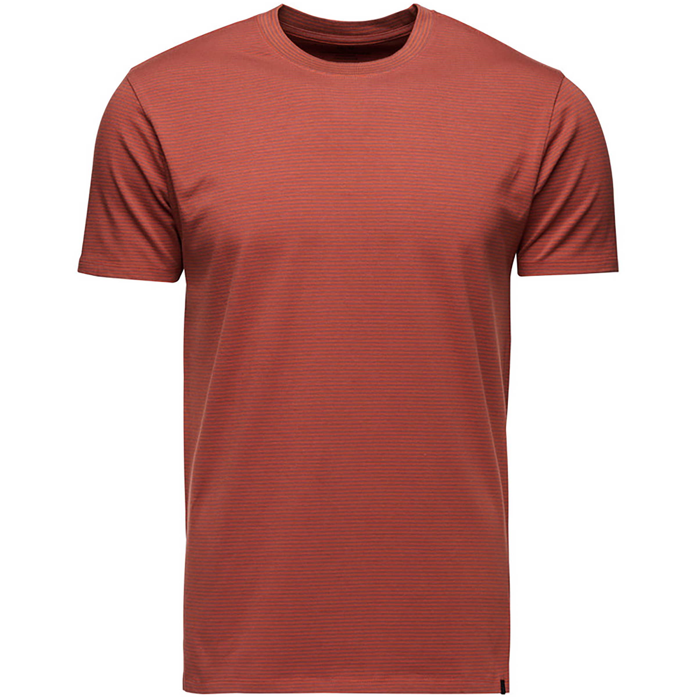 Black Diamond BD Stripe Herren T-Shirts rot Größe S Bouldern | Sportklettern | Lifestyle Hautfreundlich