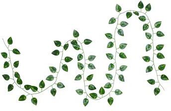 Nearly Natural 7-ft Artificial Dieffenbachia Garland - Set of 24