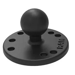 RAM MOUNTS runde Basisplatte mit B-Kugel (1 Zoll)