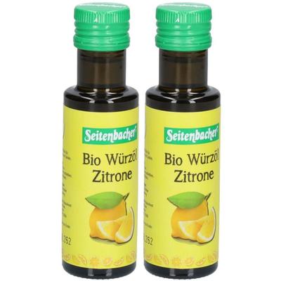 Seitenbacher Bio Würzöl Zitrone x2 2x100 ml