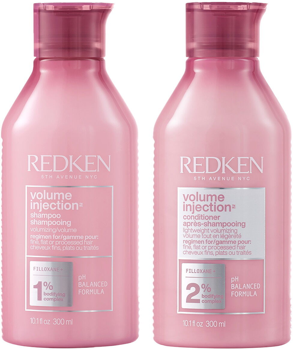 600ml Redken volume injection Duo (Shampoo 300ml + Conditioner 300ml)
