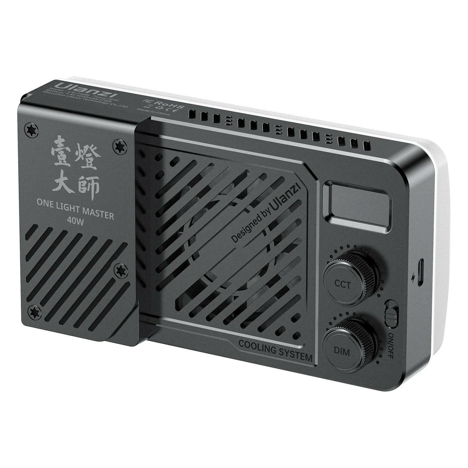 Ulanzi LM P40Bi Portable Video Light 40W Bi color (Videoleuchte) (U-LM-P40BI)
