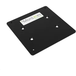 MonLines V067 VESA Adapter für Samsung C43J890DKU (Decke, Tisch, Wand), Monitor Halterung, Schwarz