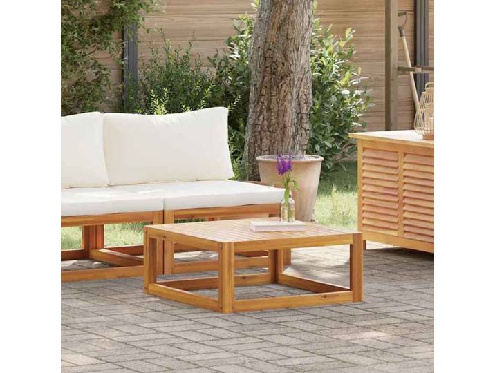 Salon de jardin 2 pcs - moderne - Mobilier de jardin - avec coussin Bois d'acacia solide CC1811