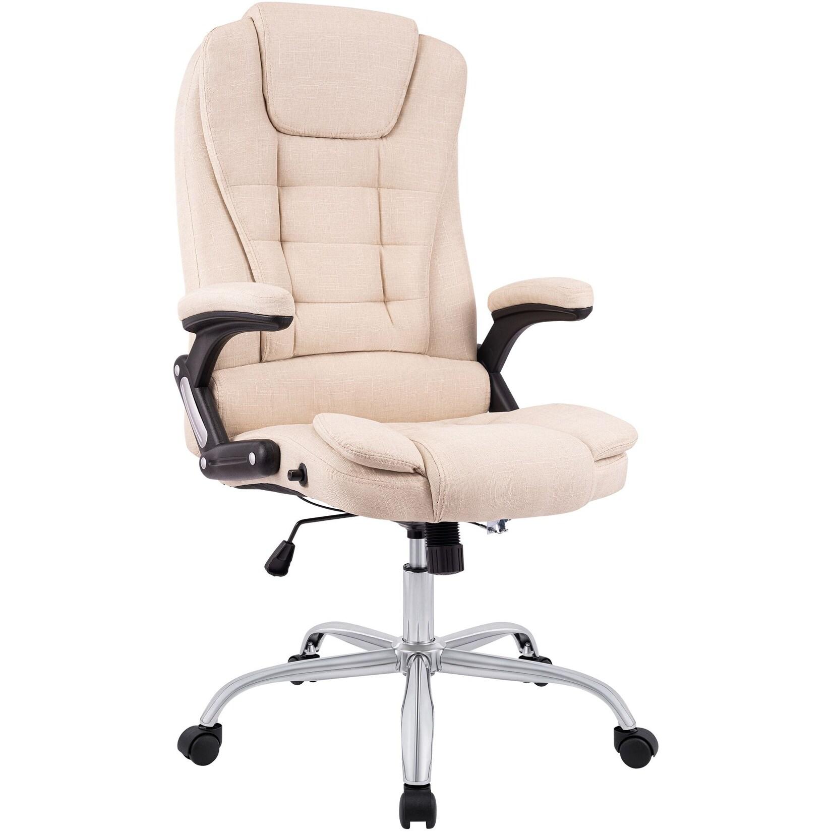 CLP Bürostuhl Thor Stoff - Farbe: creme