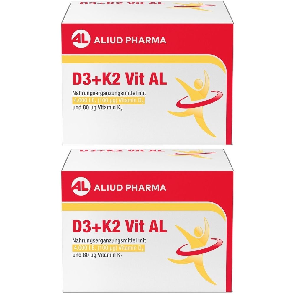 D3+K2 Vit AL 4000 I.e./80 µg Kapseln 2x 2x90 St