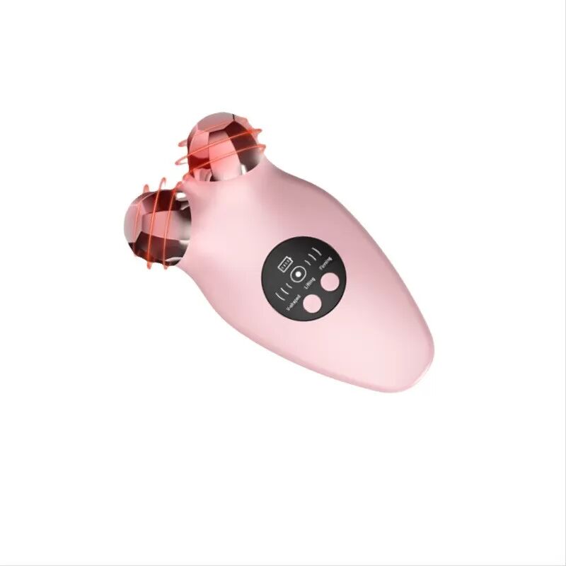 INF EMS Mikrostrom Gesichtsstraffungs-Massagegerät - Schönheitsinstrument für die Heimanwendung Rosa