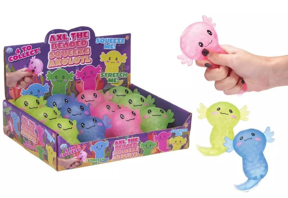 Axl de Axolotl knuffel met parels Whitehouse Leisure International