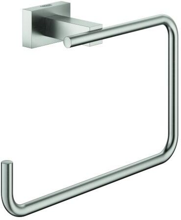 Grohe Essentials Cube Handtuchring 40510DC1 verdeckte Befestigung, supersteel