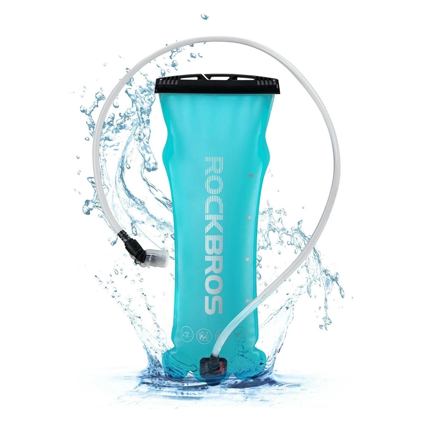 Rockbros Bukłak Water Bag sportowy - niebieski (2 l) (5907769391682)