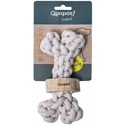 Quapas Hundespielzeug Kaffeeholz Bone M - natur