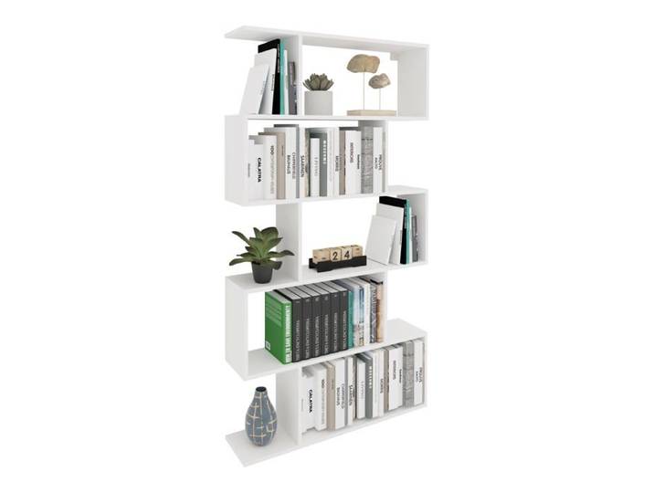 Bibliothèque haaus Kimo 5 cases Blanc 90 x 20 x 160 cm
