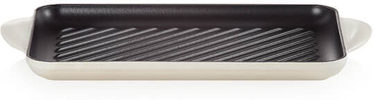 Le Creuset Meringue Cast Iron 32cm Rectangular Grill