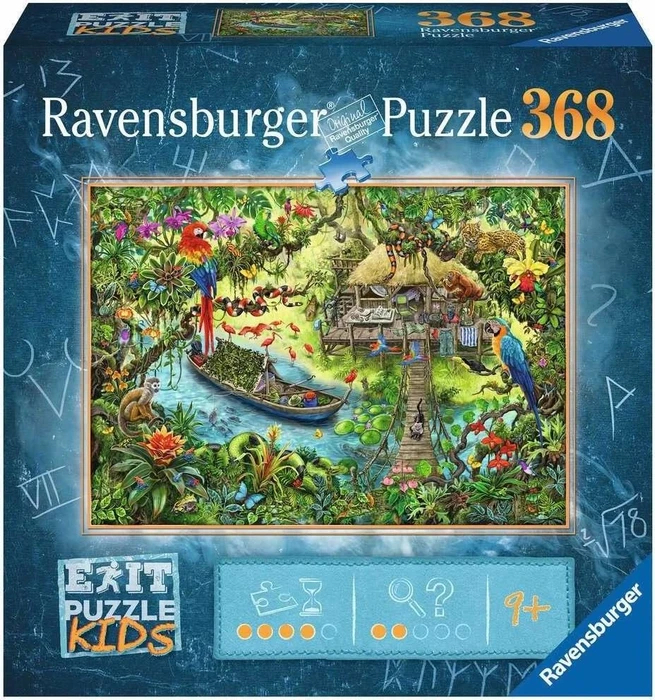Ravensburger EXIT Puzzle Kids - Die Dschungelexpediton