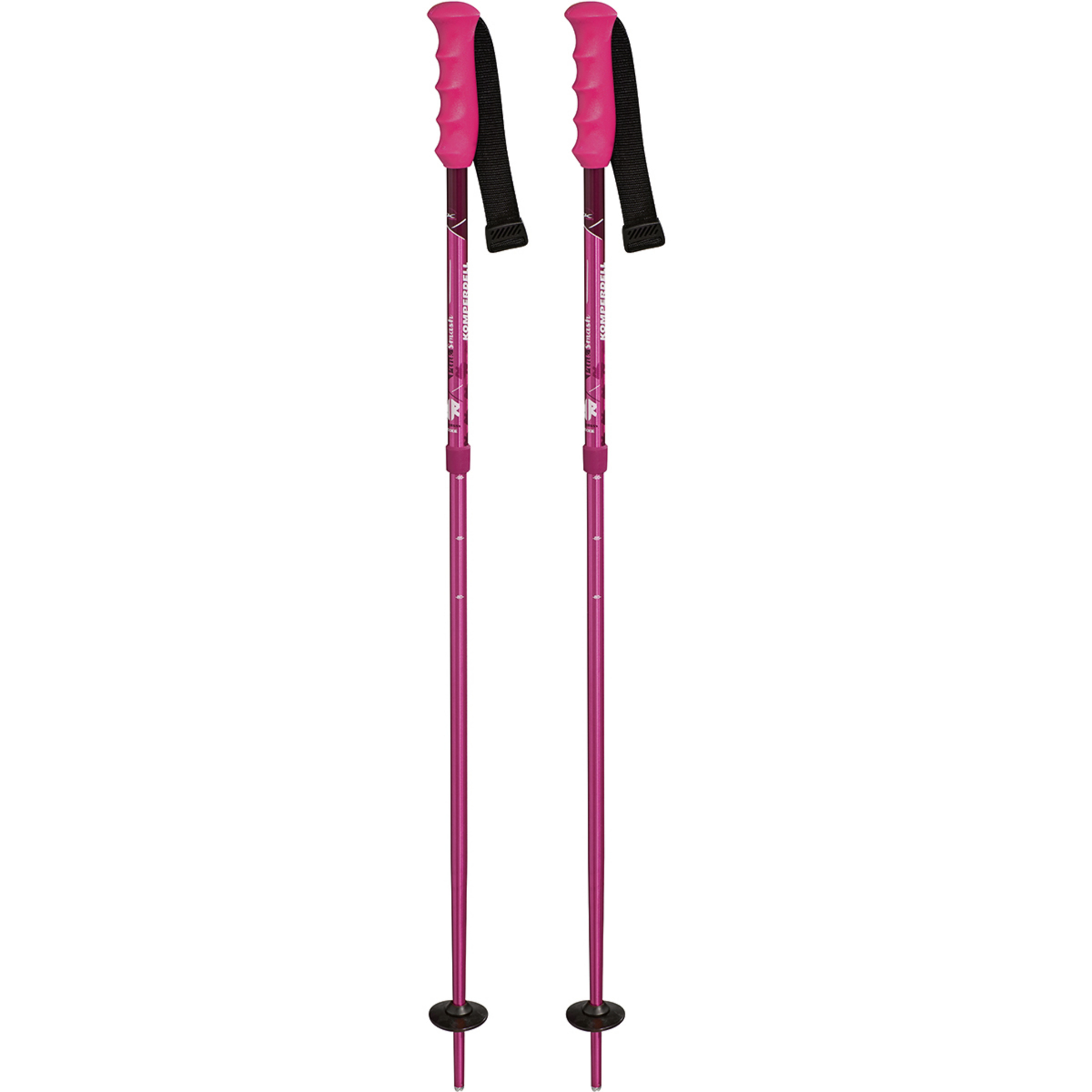 Komperdell Smash Series Skistöcke Kinder Skistöcke pink Größe 80-105cm Freeride | Skifahren