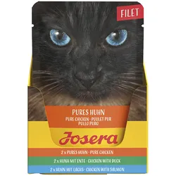 Josera MP Filet Huhn, Ente, Lachs 8x420 g