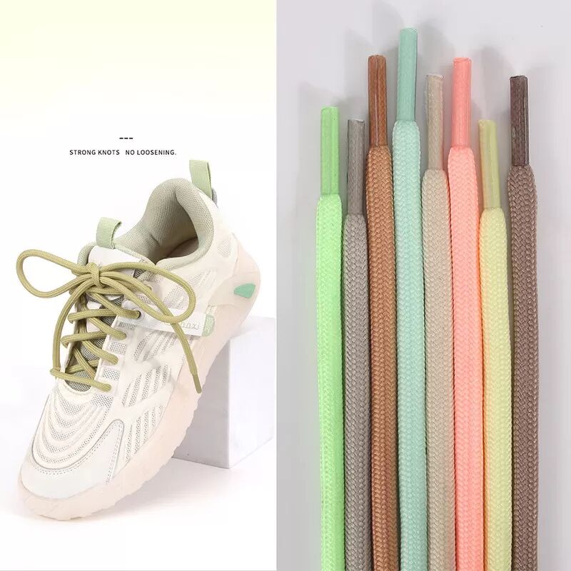 INF 6 Paar Schnürsenkel - Mehrfarbiges Set für Sneaker und Stiefel L
