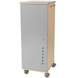 ROCADA 4036/1 Caddy Hotdesk Basic Regal mit Regalböden, Buche, holz