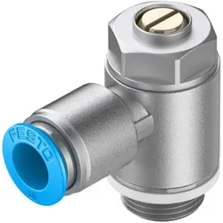 Festo, Ventil, GRLA-3/8-QS-10-D 193151 Drossel-Rückschlagventi