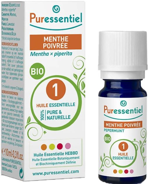 Puressentiel Hortelã Pimenta Bio Óleo Essencial 10ml